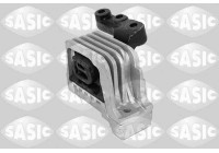 Axle body/engine support bearing