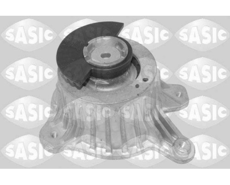 Axle body/engine support bearing