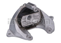Axle body/engine support bearing
