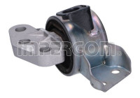 Axle body/engine support bearing