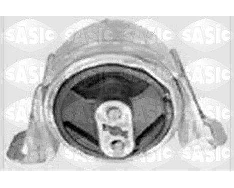 Axle body/engine support bearing