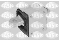 Axle body/engine support bearing