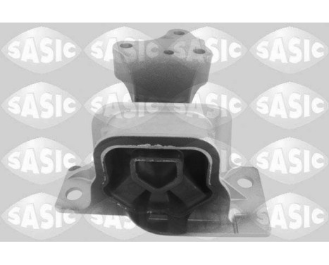 Axle body/engine support bearing