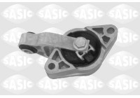 Axle body/engine support bearing