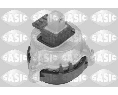 Axle body/engine support bearing