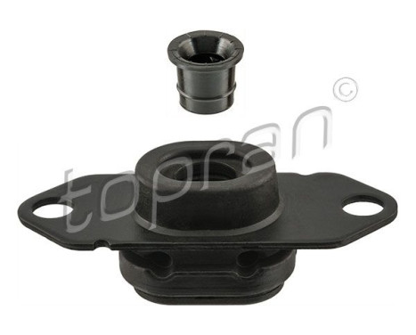 Axle body/engine support bearing