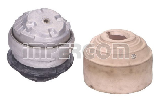 Axle body/engine support bearing