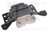 Axle body/engine support bearing