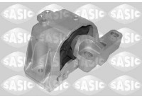 Axle body/engine support bearing