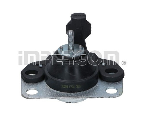 Axle body/engine support bearing