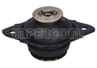 Axle body/engine support bearing