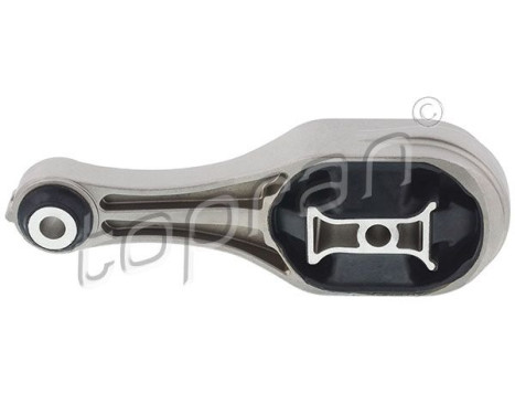 Axle body/engine support bearing