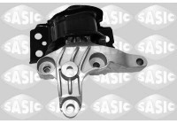 Axle body/engine support bearing