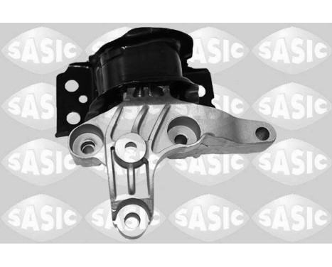 Axle body/engine support bearing