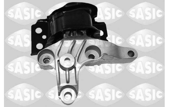 Axle body/engine support bearing