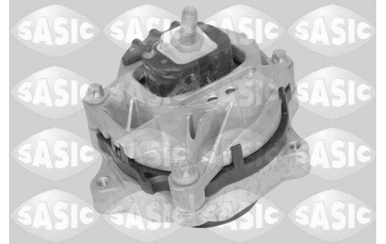 Axle body/engine support bearing