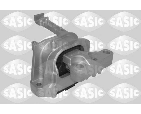 Axle body/engine support bearing