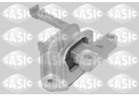 Axle body/engine support bearing