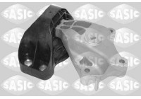 Axle body/engine support bearing