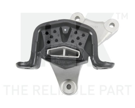 Axle body/engine support bearing