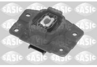 Axle body/engine support bearing