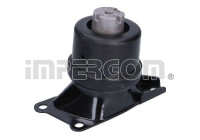 Axle body/engine support bearing