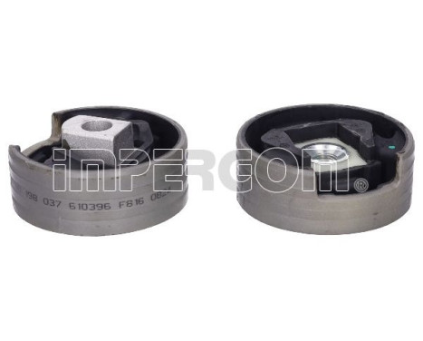 Axle body/engine support bearing