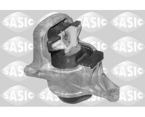 Axle body/engine support bearing