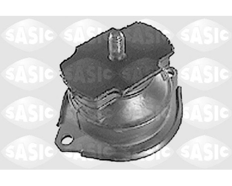 Axle body/engine support bearing