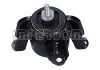 Axle body/engine support bearing