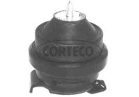 Axle body/engine support bearing