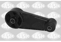 Axle body/engine support bearing