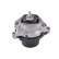 Axle body/engine support bearing