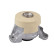 Axle body/engine support bearing