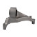 Axle body/engine support bearing