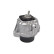 Axle body/engine support bearing