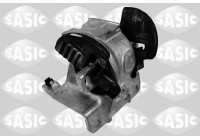 Axle body/engine support bearing