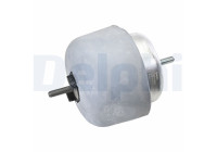 Axle body/engine support bearing