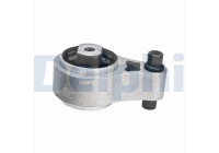 Axle body/engine support bearing