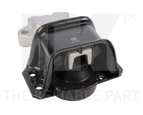Axle body/engine support bearing