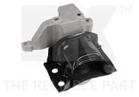 Axle body/engine support bearing