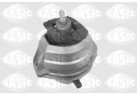 Axle body/engine support bearing