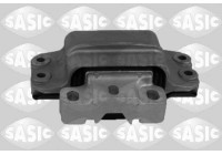 Axle body/engine support bearing