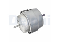 Axle body/engine support bearing