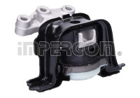 Axle body/engine support bearing