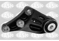 Axle body/engine support bearing