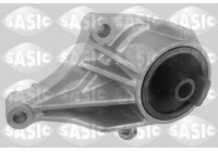 Axle body/engine support bearing