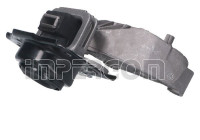 Axle body/engine support bearing