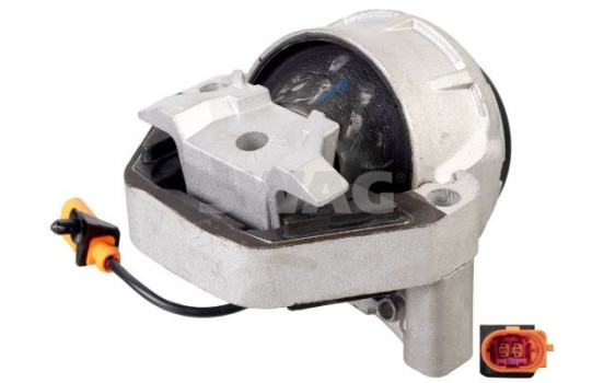 Axle body/engine support bearing