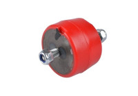 Axle body/engine support bearing